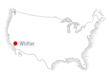 map-Whittier-California